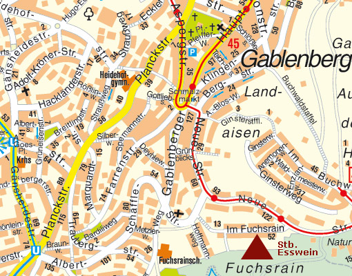 steuerberatung esswein stuttgart stadtplan
